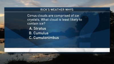 Weather Quiz: Ice in Clouds