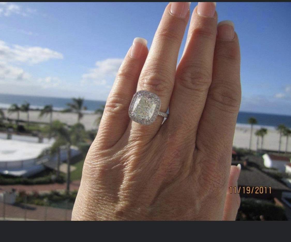 Seda 6 ct Emerald Shape Diamond Ring | Nekta New York