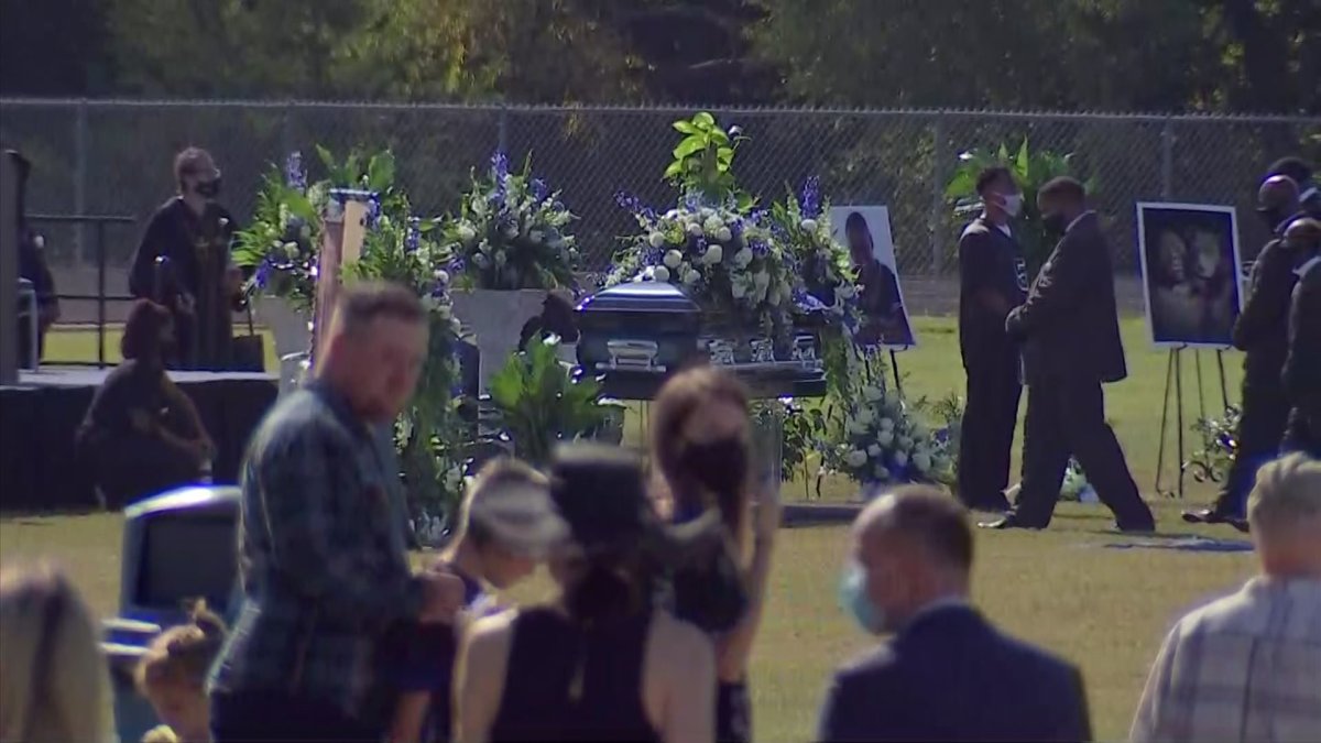 Funeral Services Held For Jonathan Price One Week After Police Shooting