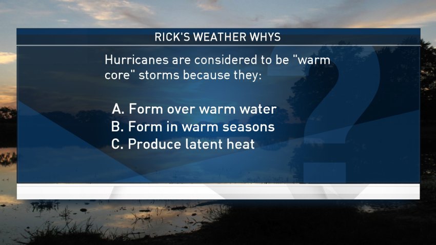 Weather Quiz: Warm Core Storms