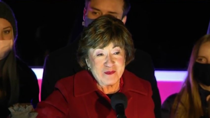Collins, Gideon Supporters Waiting on Maine Senate Results