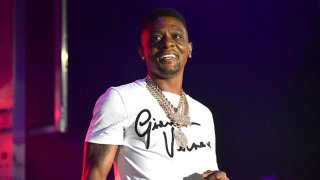 Boosie Badazz performs onstage during The Parking Lot Concert Series at Georgia International Convention Center on Aug. 15, 2020 in College Park, Georgia.