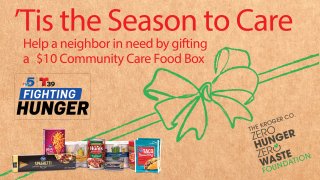 NBC 5 Fighting Hunger- Kroger Community Care Hunger Program 2020