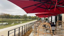 Ascension Fort Worth is now open in the Westbend development with outdoor seating that overlooks the Trinity River. 