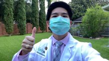 Kendrick Lim, a second year medical student at the Texas College of Osteopathic Medicine at UNT Health Science Center in Fort Worth