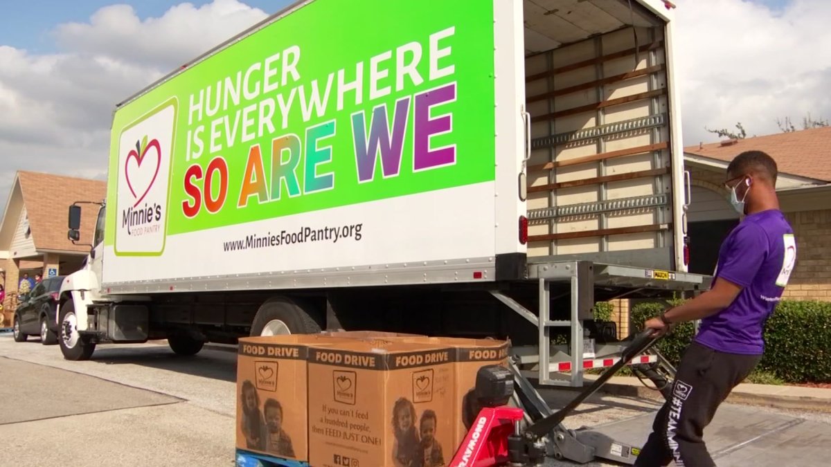 Minnie’s Food Pantry Set to Serve Hundreds a Day NBC 5 DallasFort Worth