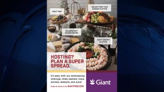 The advertisement in the December issue of Giant's magazine, Savory.