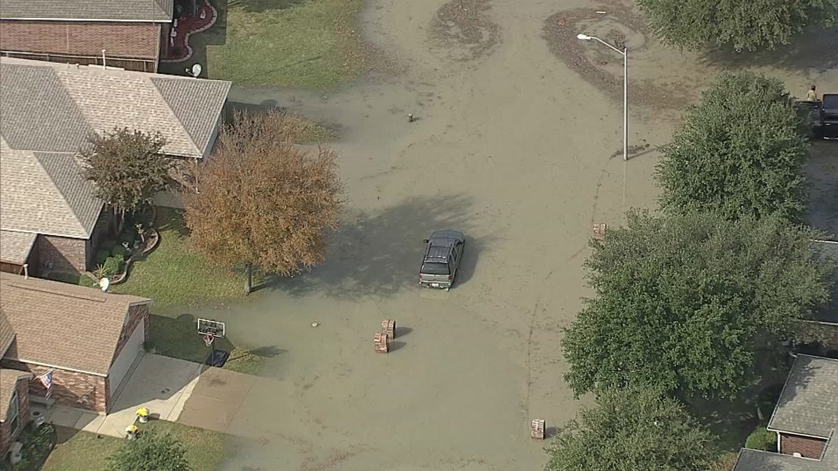 Water Main Break Floods Wylie Neighborhood – NBC 5 Dallas-Fort Worth