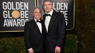Alan Bergman (L) and Alan Horn attend the 77th Annual Golden Globe Awards at The Beverly Hilton Hotel on January 05, 2020 in Beverly Hills, California.