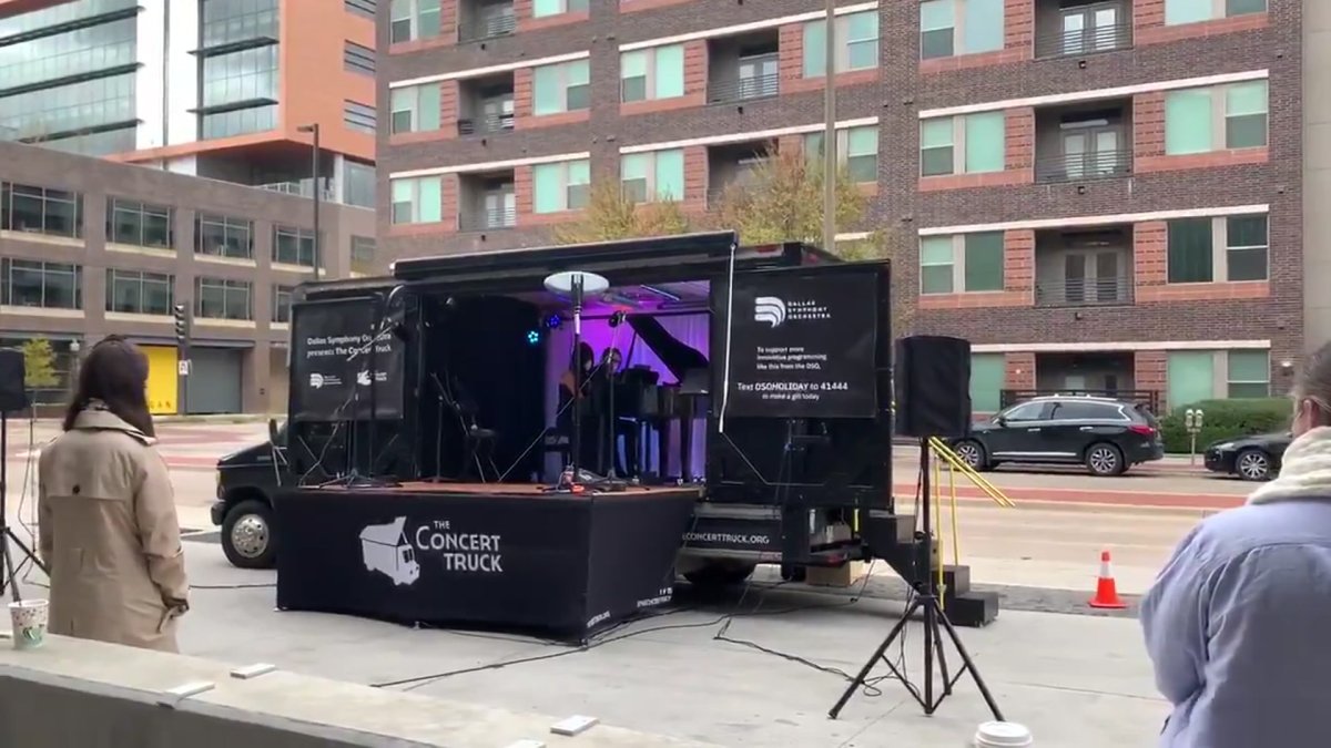 Stage on Wheels Brings Piano Concerts to Dallas Neighborhoods NBC 5