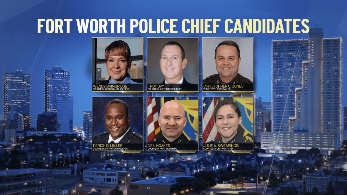 Final Candidates for Fort Worth Police Chief Face Busy Week Ahead NBC