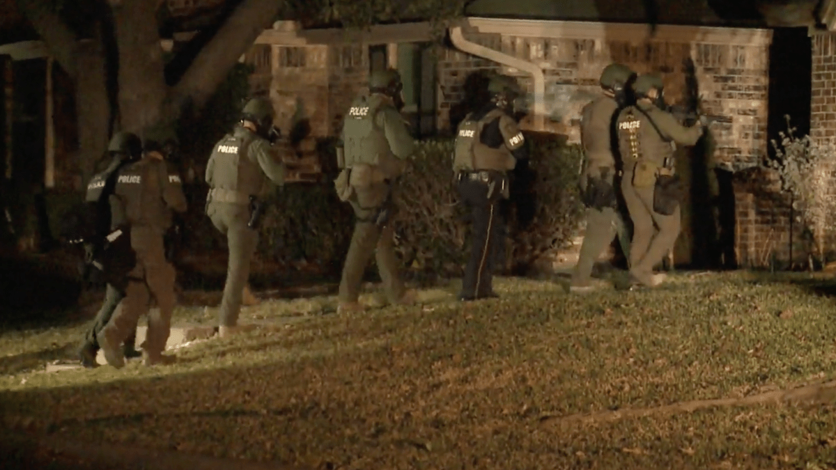 Man in Custody After Barricading Himself Inside Hurst Home Police