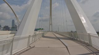 Work is finally set to begin to address issues that have prevented the opening of the long-awaited hike and bike portion of the Margaret McDermott Bridge over the Trinity River in downtown Dallas.