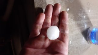 Hail in Manank