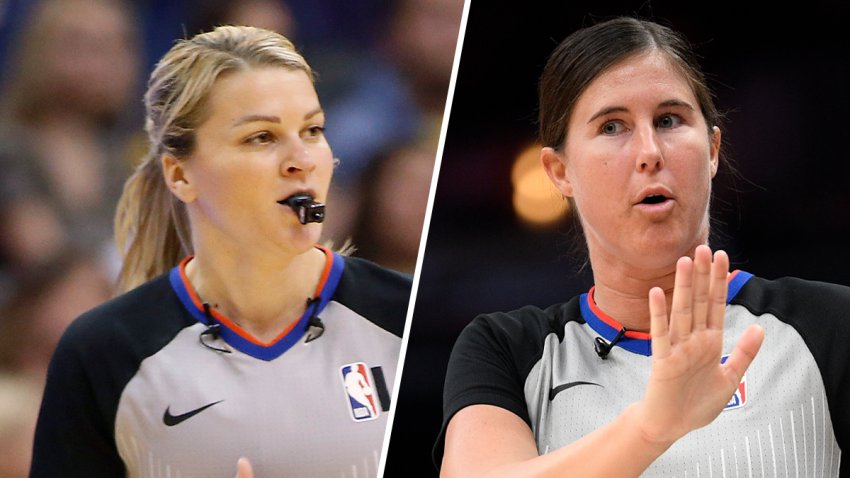 Jenna Schroeder (left) and Natalie Sago (right).