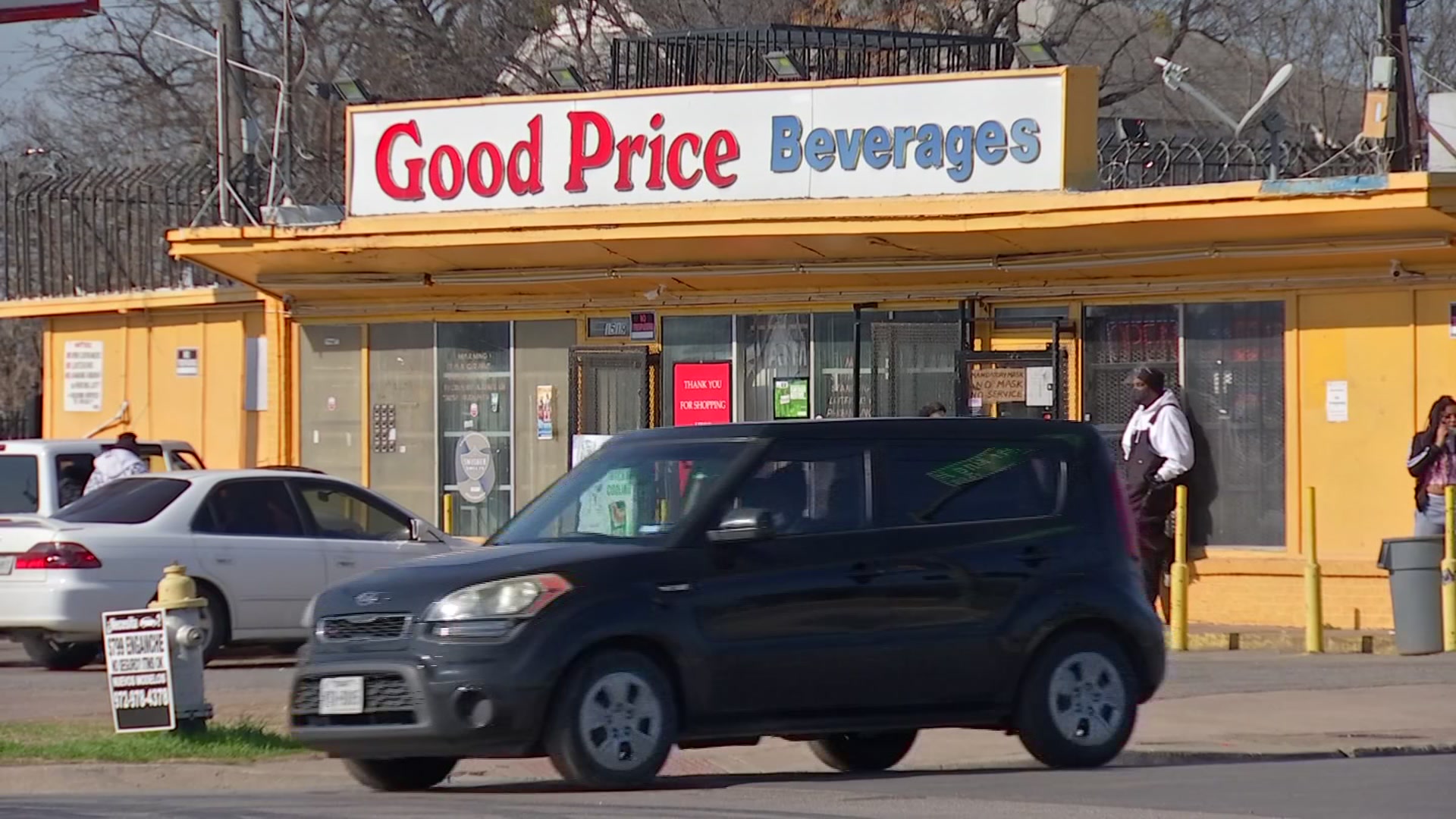 Neighbors Support Action Against Two Dallas Liquor Stores NBC 5   MLK LIQUOR STORES 2 