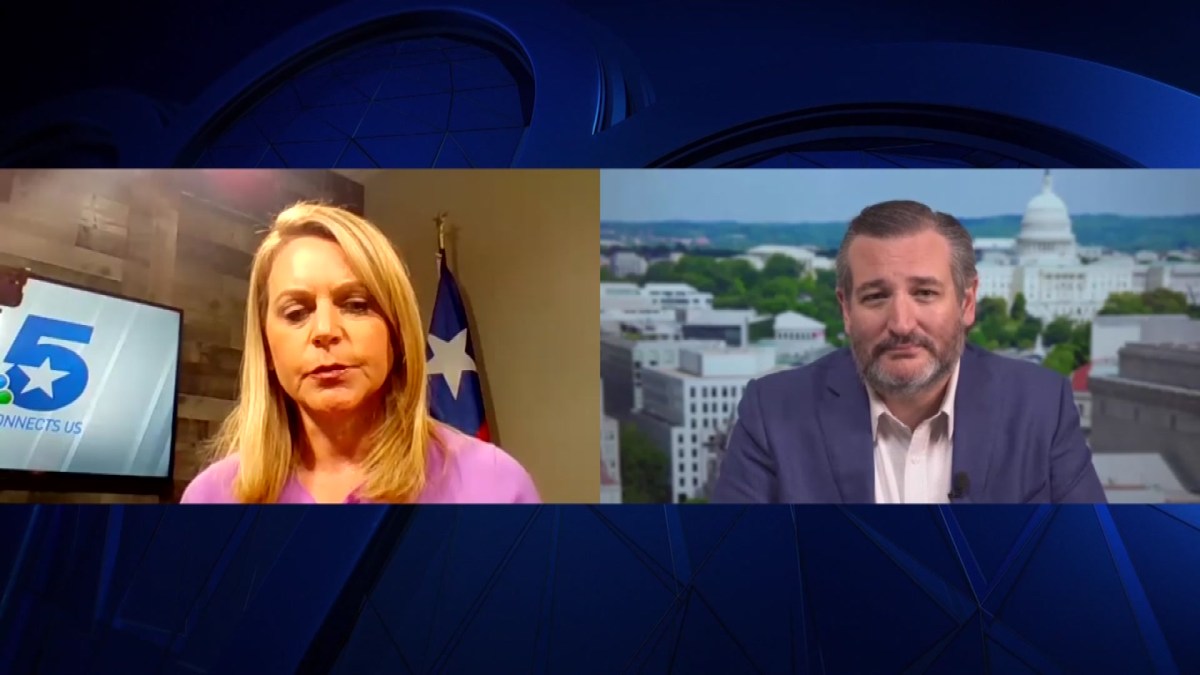 Texas Sen. Ted Cruz Answers Questions After Events at US Capitol