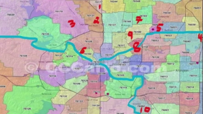 Zip Code Map Fort Worth Tarrant County To Prioritize Covid-19 Vaccinations By Hardest Hit Zip Codes  – Nbc 5 Dallas-Fort Worth