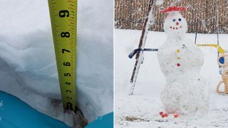 snow in north texas