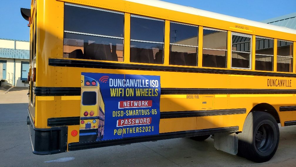 Duncanville ISD Provides Wifi On Wheels To Students And Families With duncanville-isd-provides-wifi-on-wheels-to-students-and-families-with