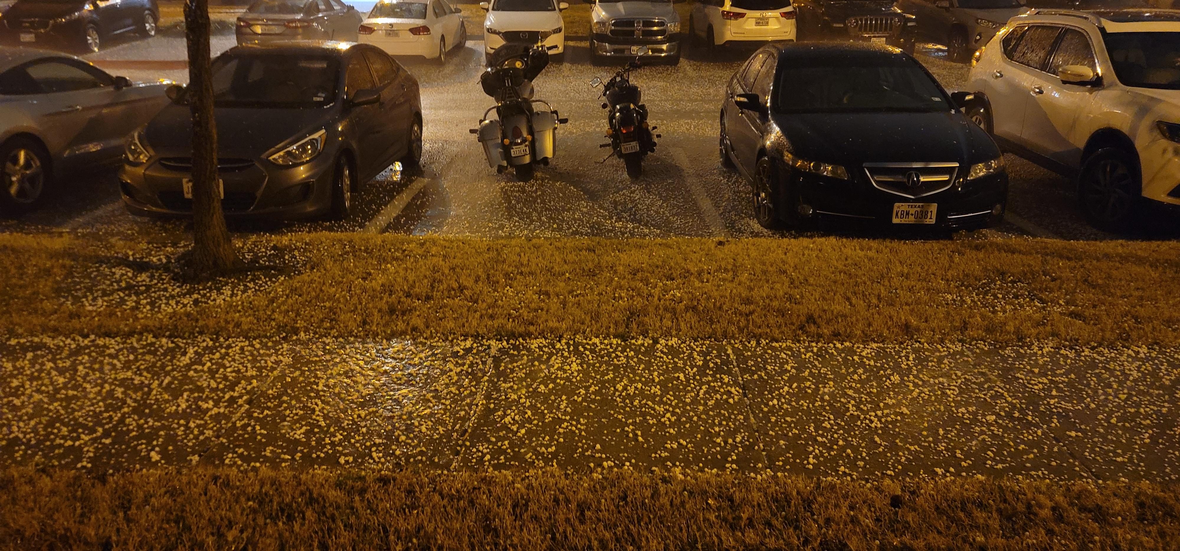 Your Pictures of Large Hail From Overnight Storms on Feb ...