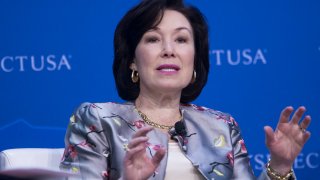 Safra Catz, co-chief executive officer of Oracle Corp., speaks during the SelectUSA Investment Summit in Oxon Hill, Maryland, U.S., on Monday, June 19, 2017. The SelectUSA Investment Summit brings together companies from all over the world, economic development organizations from every corner of the nation and other parties working to facilitate foreign direct investment (FDI) in the United States.