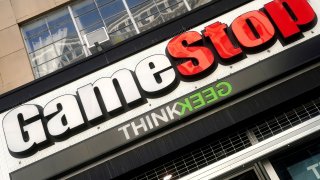 A GameStop store is pictured in New York, January 29, 2021.