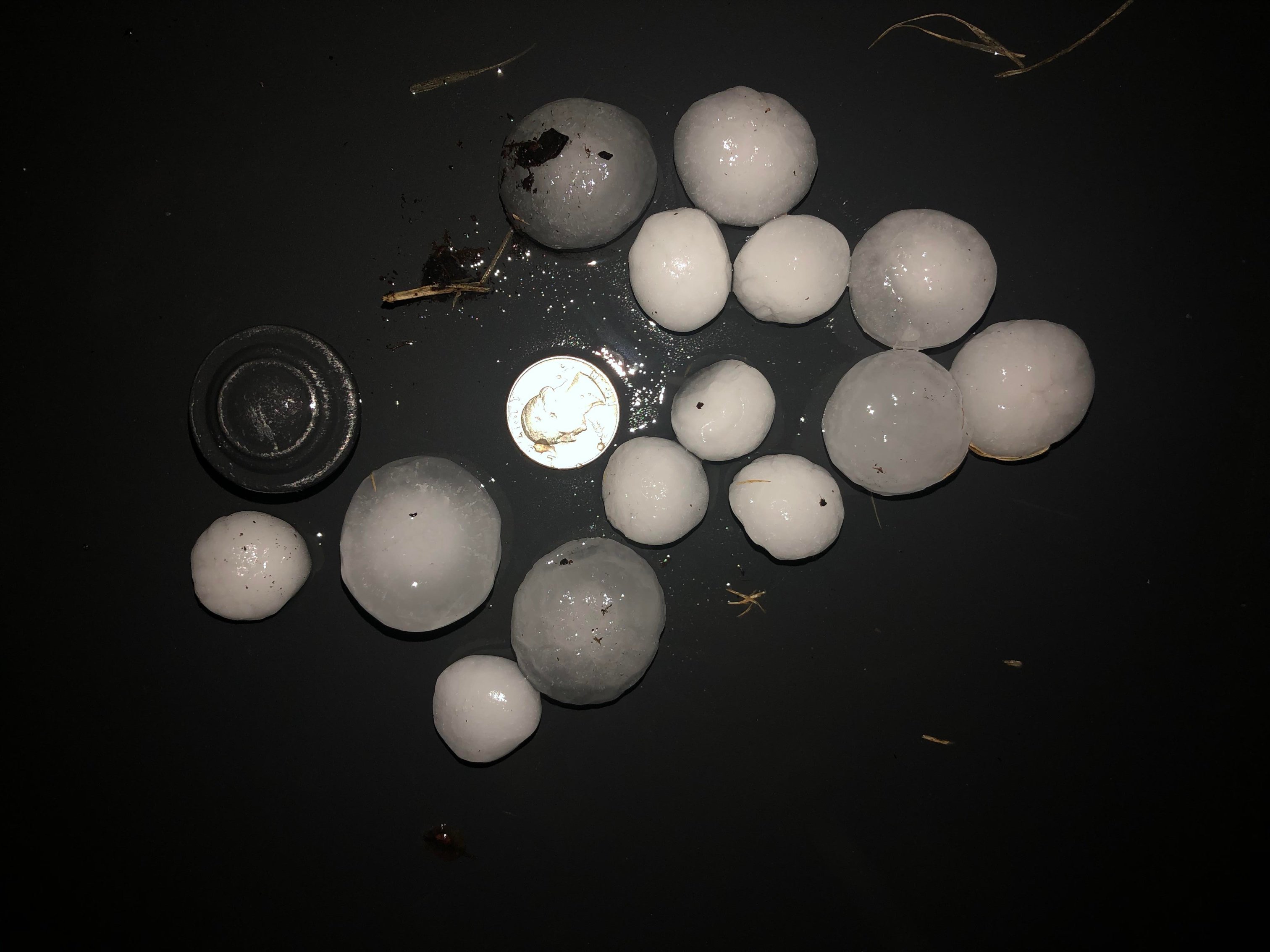 Your Pictures of Large Hail From Overnight Storms on Feb ...