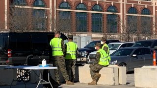 The first two COVID-19 vaccine sites run by the federal government opened in Dallas and in Arlington on Wednesday and expect to give 3,000 COVID-19 shots a day at each location.