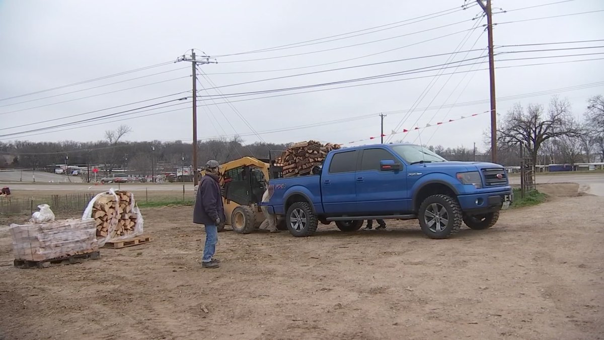 Firewood Selling Fast in North Texas NBC 5 DallasFort Worth