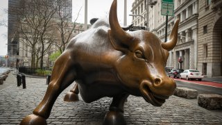 the Charging Bull Statue