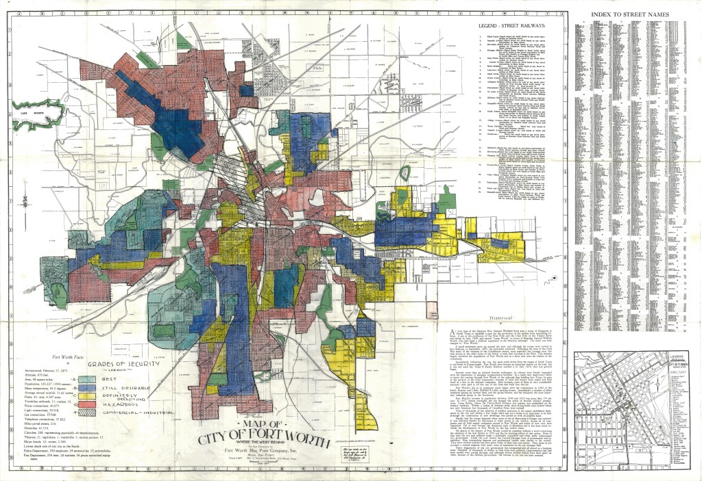 Fort Worth Neighborhoods Map Removing Fort Worth Redlines – Nbc 5 Dallas-Fort Worth