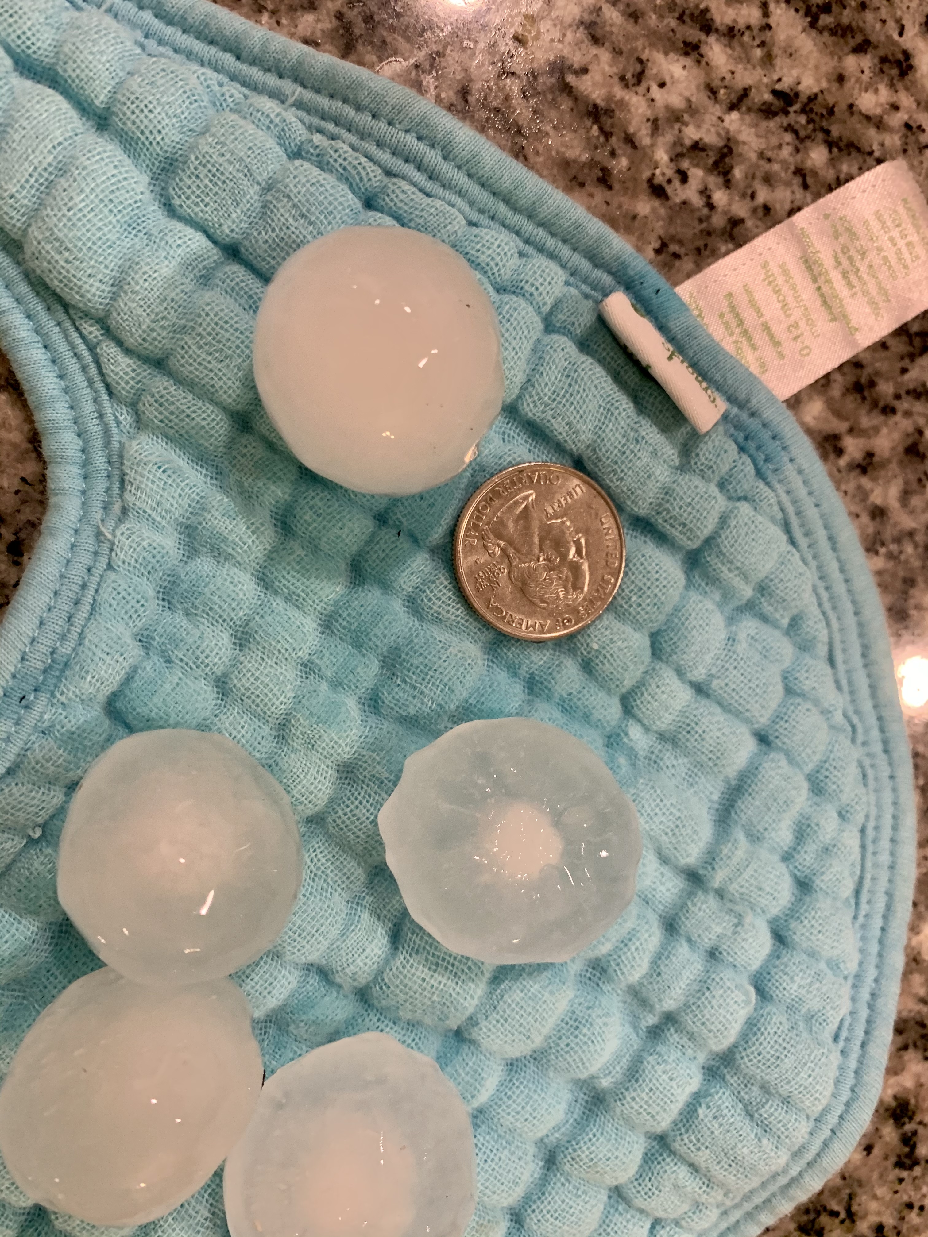 Your Pictures of Large Hail From Overnight Storms on Feb ...