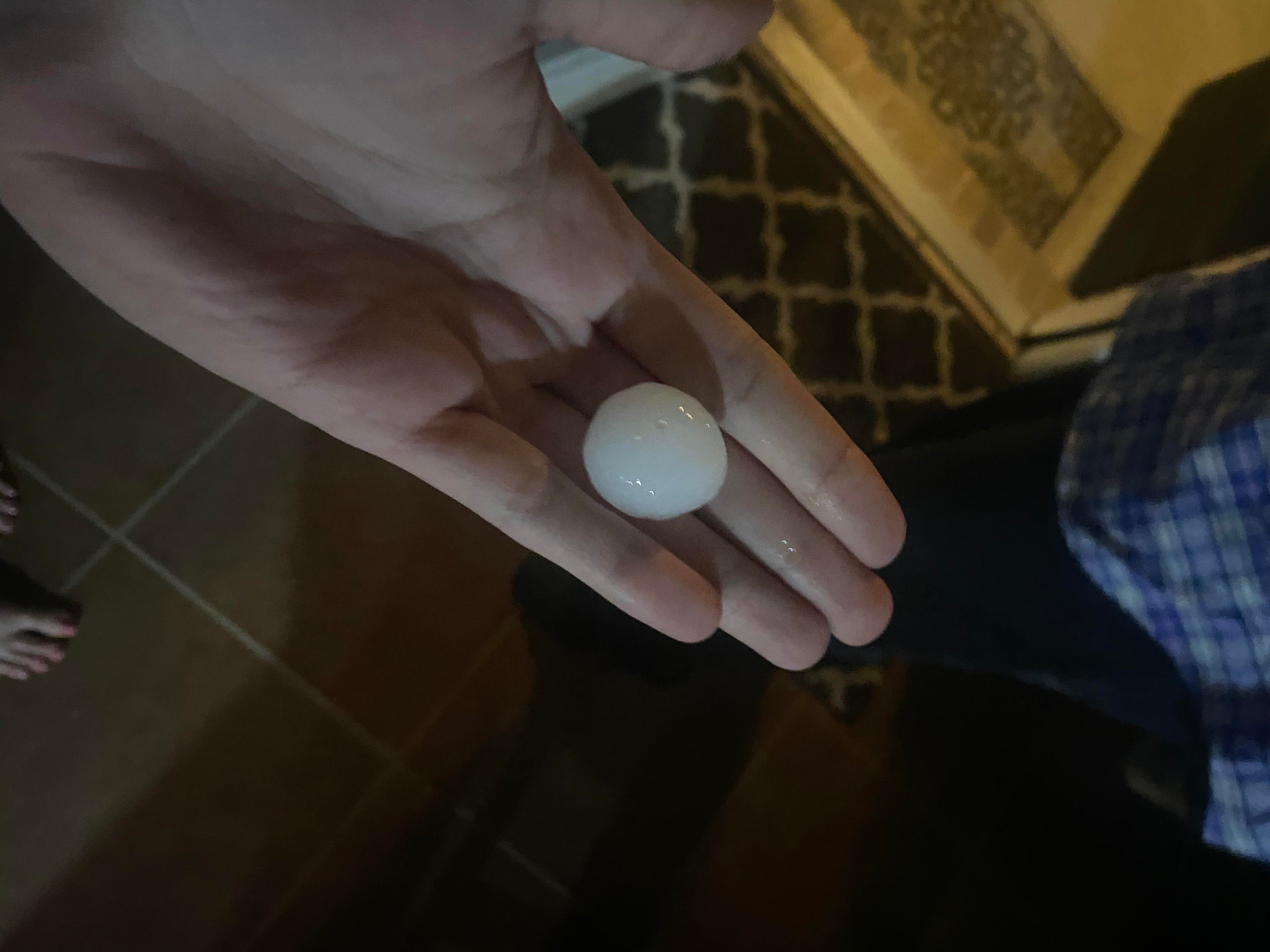 Your Pictures of Large Hail From Overnight Storms on Feb ...