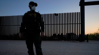 A U.S. Customs and Border Protection agent