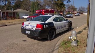 Picture of a Dallas Police car