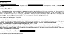 A memo from the city of Dallas' director of emergency management to city council members obtained by NBC 5 News on Monday, March 15, 2021.
