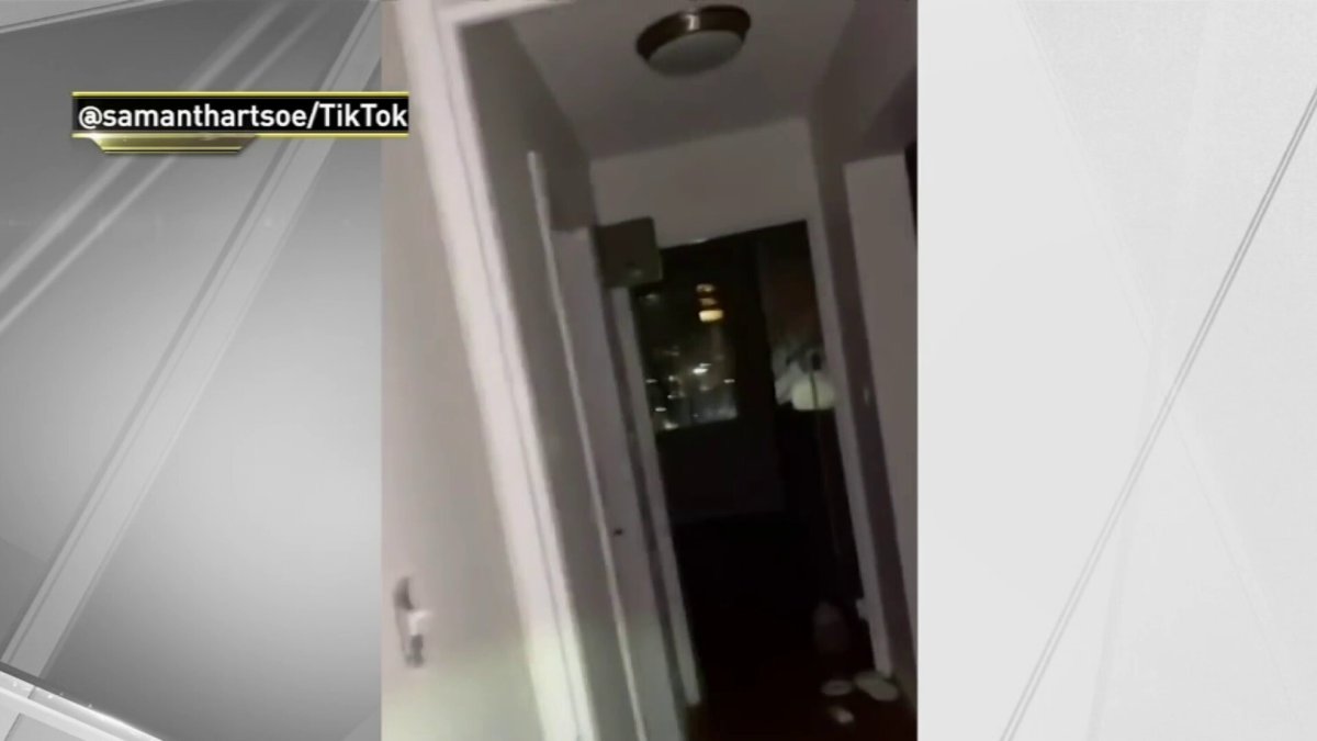 Nyc Woman Finds Hole Behind Her Bathroom Mirror Leading To Strange