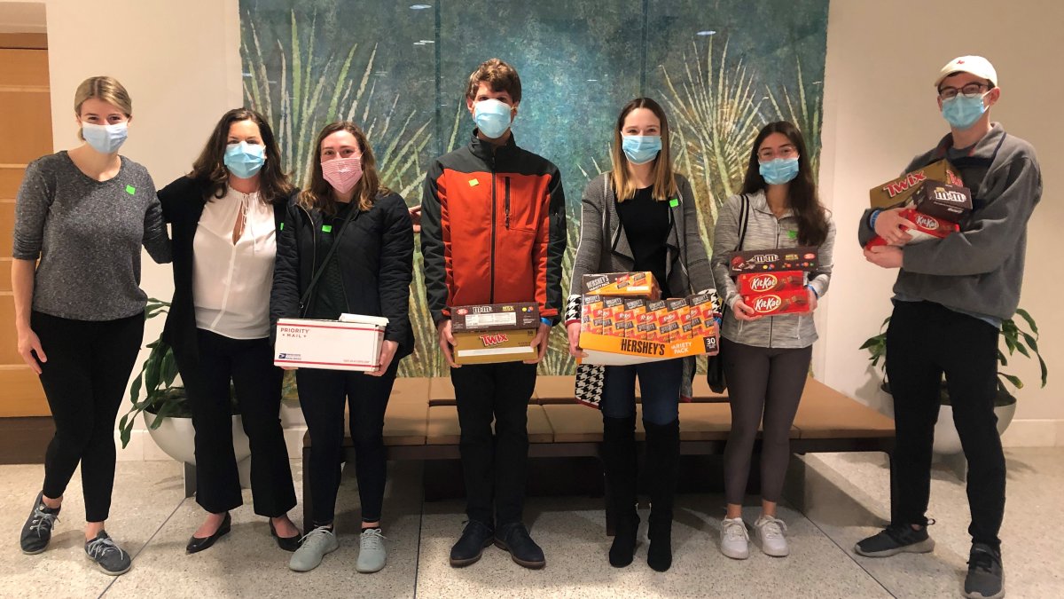 Gesture of Gratitude for Health Care Workers in Dallas NBC 5 Dallas