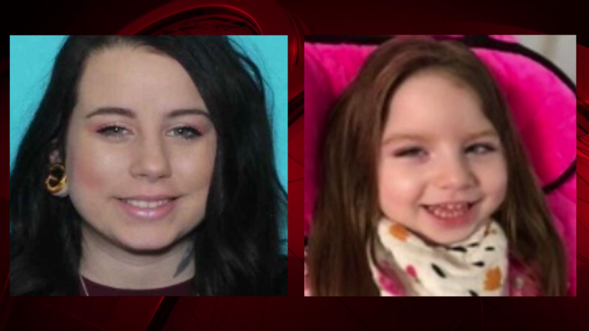 An Amber Alert was issued for a 3-year-old girl from College Station on Thursday afternoon.