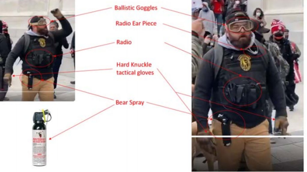 The FBI entered these photos into evidence as part of a criminal complaint against Roberto Minuta.