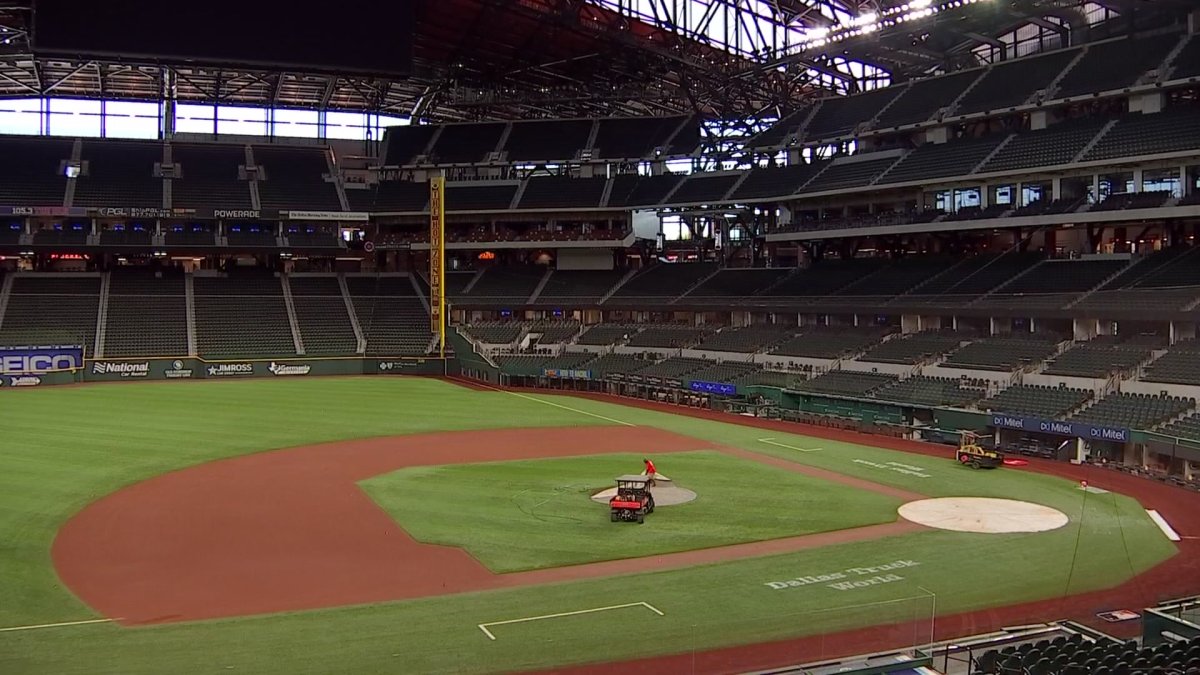 Rangers new stadium Globe Life Field. Can't wait to see my first