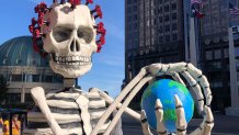 Cara Mia Theatre Day of the Dead 2020 Procession