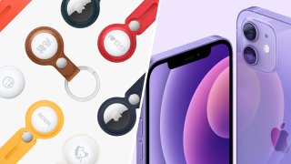 Apple Airtags and the new purple color iPhone 12