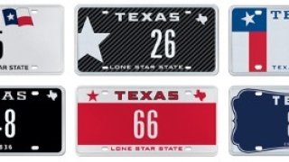 Picture of 2-character license plate