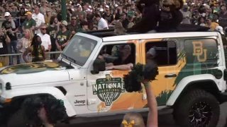 Baylor and coach Scott Drew have refused to accept a vehicle wrapped with the school's national championship logo after an insensitive remark made by the dealership's general manager when discussing it during a live TV interview.