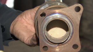 There is a crime wave happening nationwide, including here in North Texas, that you might not know about. It's a spike in catalytic converter thefts. NBC 5's Meredith Yeomans reports.