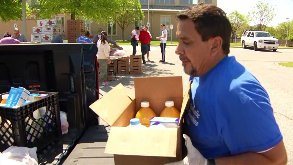 Catholic Charities Dallas Needs Food Pantry Volunteers NBC 5 DallasFort Worth