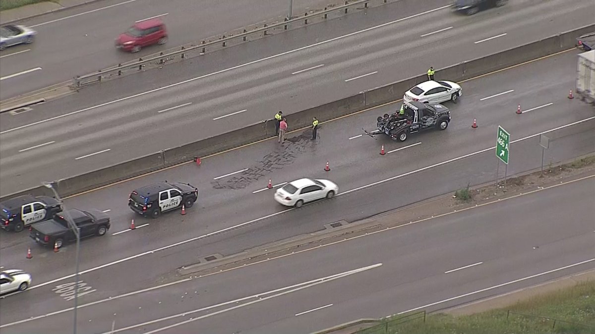 Police Investigating Shooting on I35E in Denton NBC 5 DallasFort Worth