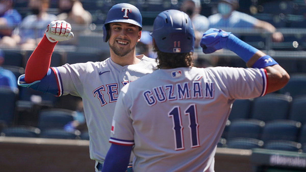 Rangers place OF Adolis Garcia (knee) on 10-day injured list